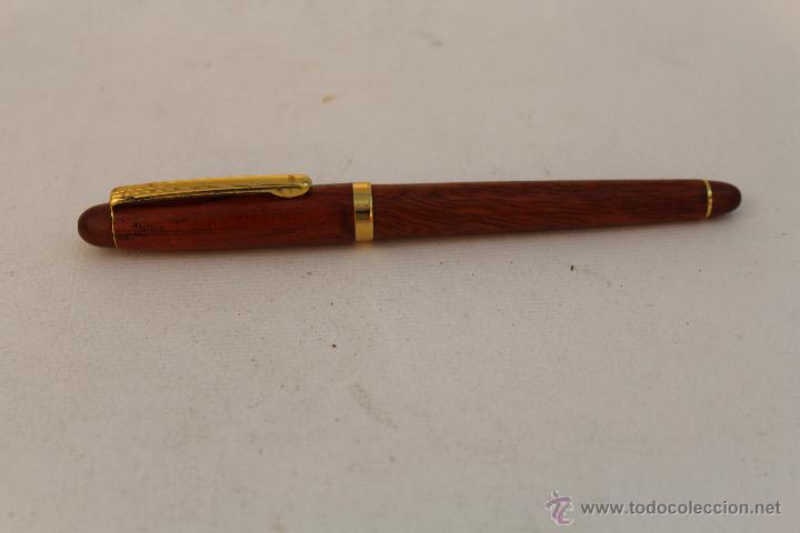 Plumas estilogr&aacute;ficas antiguas: pluma con plumilla RIDIUM POINT GERMANY - Foto 4
