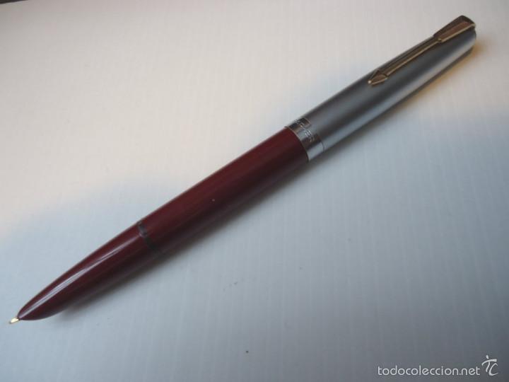 Plumas estilogr&aacute;ficas antiguas: Parker 17 de luxe 1967 - Foto 4