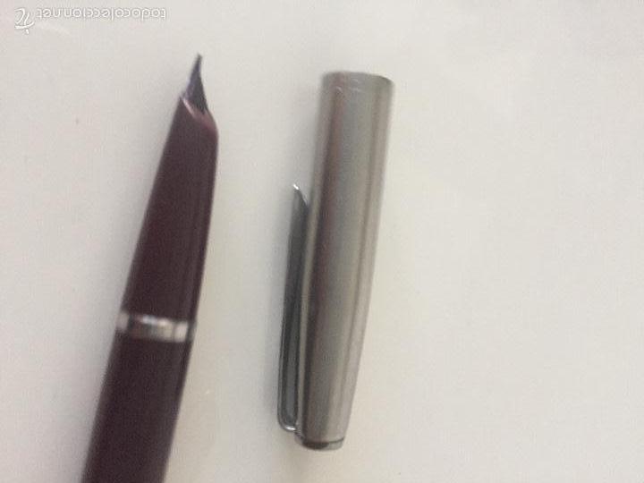 Plumas estilogr&aacute;ficas antiguas: PLUMA INOXCROM A&Ntilde;OS 60 - Foto 1