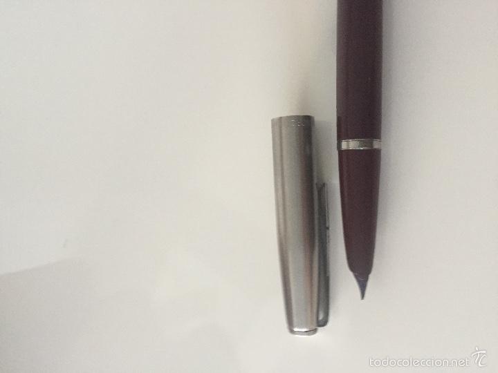 Plumas estilogr&aacute;ficas antiguas: PLUMA INOXCROM A&Ntilde;OS 60 - Foto 2