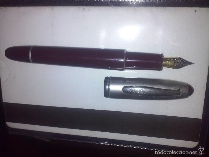 Plumas estilogr&aacute;ficas antiguas: estilografica irium retractir - Foto 3
