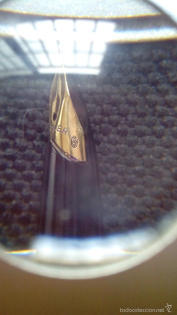 Plumas estilogr&aacute;ficas antiguas: Parker 65 - Foto 4