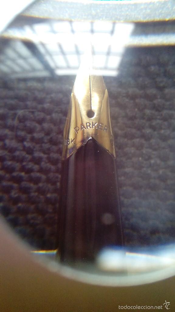 Plumas estilogr&aacute;ficas antiguas: Parker 65 - Foto 5
