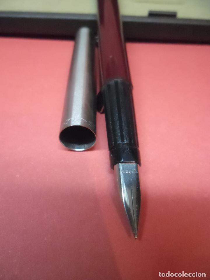 Plumas estilogr&aacute;ficas antiguas: pluma inoxcrom 77 - Foto 2