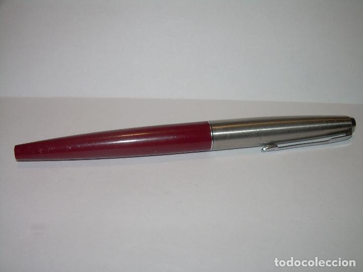 Plumas estilogr&aacute;ficas antiguas: PLUMA...PARKER 45 GRANATE. - Foto 3