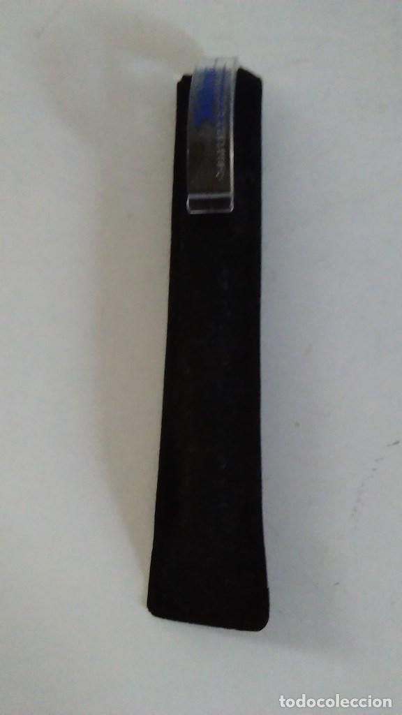 Plumas estilogr&aacute;ficas antiguas: Pluma publicidad de Telef&oacute;nica con funda - Foto 4
