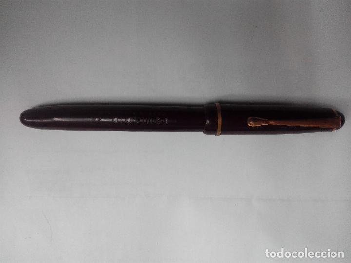 Plumas estilogr&aacute;ficas antiguas: pluma marca osmiroid 65 made in england - Foto 1