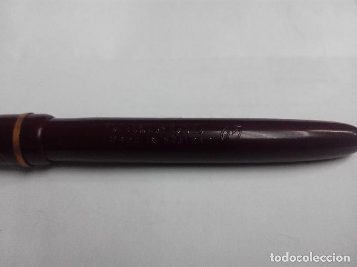 Plumas estilogr&aacute;ficas antiguas: pluma marca osmiroid 65 made in england - Foto 2