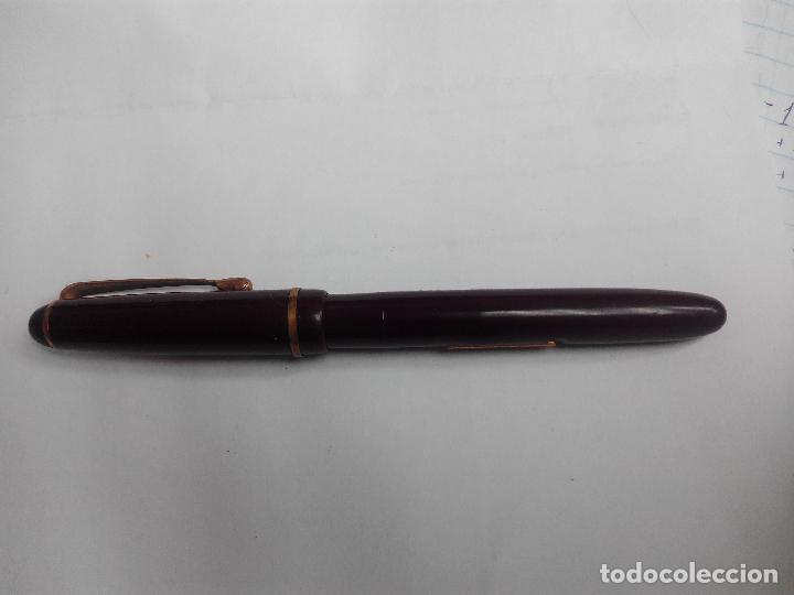 Plumas estilogr&aacute;ficas antiguas: pluma marca osmiroid 65 made in england - Foto 3