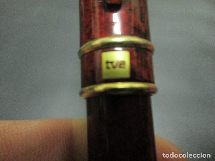 Plumas estilogr&aacute;ficas antiguas: pluma con marcaje de T.V.E. IRIDIUM POIN GERMANI - Foto 1
