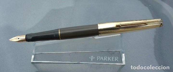 Plumas estilogr&aacute;ficas antiguas: Parker VP 1962 14k - Foto 5