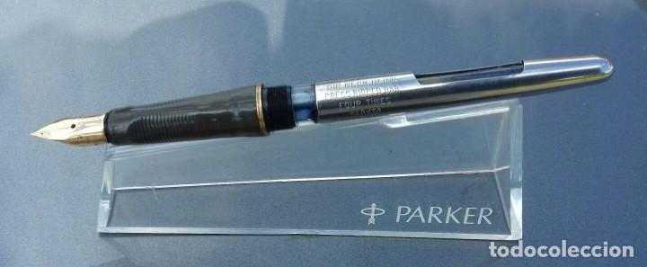 Plumas estilogr&aacute;ficas antiguas: Parker VP 1962 14k - Foto 7