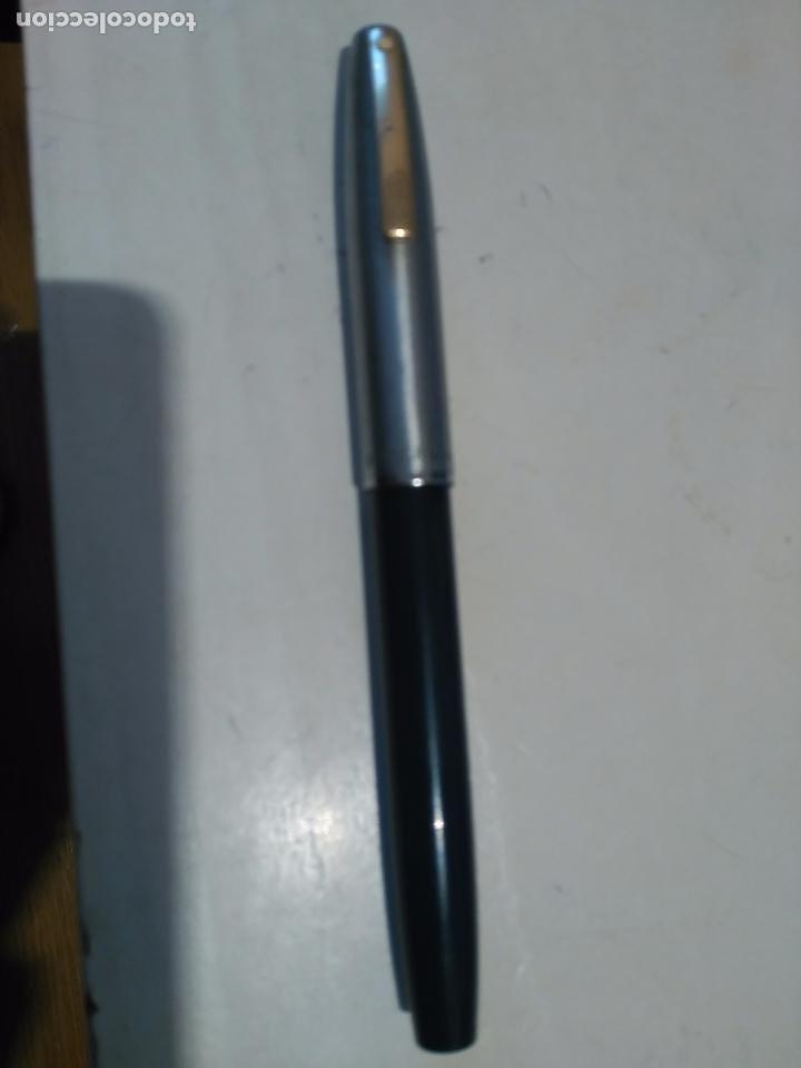 Plumas estilogr&aacute;ficas antiguas: PLUMA SHEAFFER  PLUM&Iacute;N ORO 14K. AUSTRALIA. - Foto 2