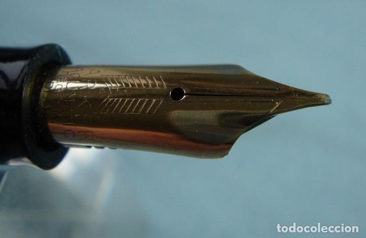 Plumas estilogr&aacute;ficas antiguas: Antigua Parker Vacumatic M&aacute;xima. Funcionando - Foto 6
