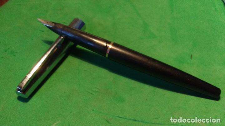Plumas estilogr&aacute;ficas antiguas: Estilografica SHEAFFER clip basculante - Foto 3