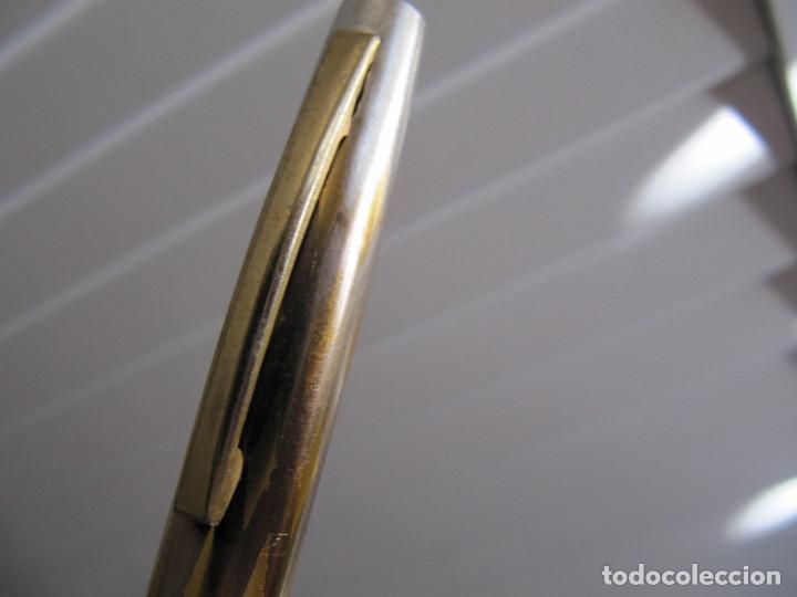 Plumas estilogr&aacute;ficas antiguas: RARO ultra tipped (montex) - Foto 5