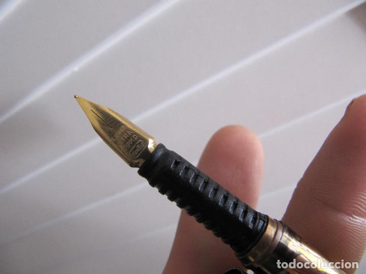 Plumas estilogr&aacute;ficas antiguas: RARO ultra tipped (montex) - Foto 11