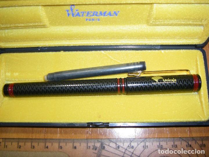 Plumas estilogr&aacute;ficas antiguas: Pluma waterman. Unicaja, nueva - Foto 1