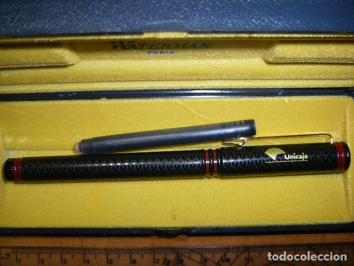 Plumas estilogr&aacute;ficas antiguas: Pluma waterman. Unicaja, nueva - Foto 5