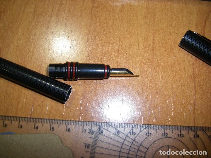 Plumas estilogr&aacute;ficas antiguas: Pluma waterman. Unicaja, nueva - Foto 23