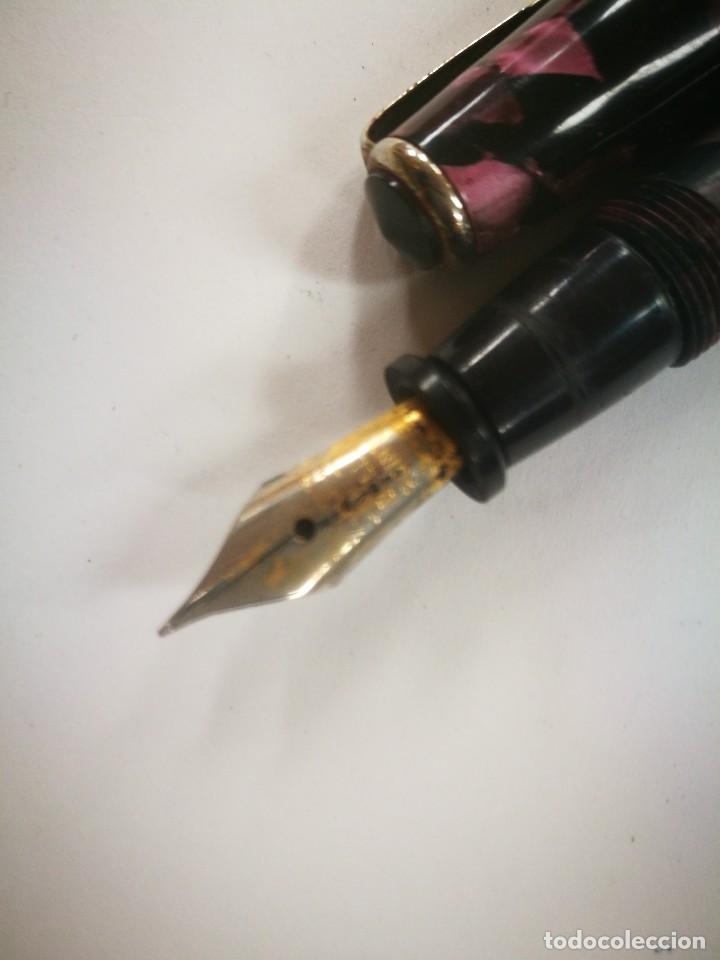 Plumas estilogr&aacute;ficas antiguas: RARA PLUMA EXCELSIOR - Foto 2