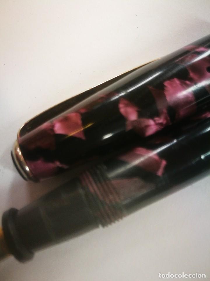 Plumas estilogr&aacute;ficas antiguas: RARA PLUMA EXCELSIOR - Foto 4