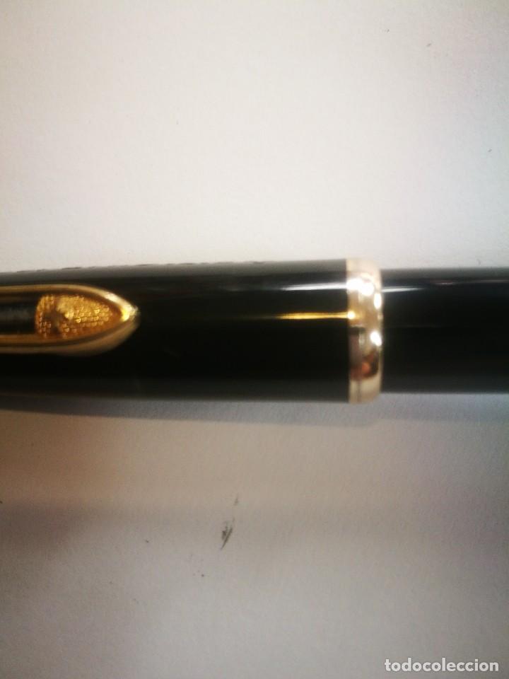 Plumas estilogr&aacute;ficas antiguas: pluma diplomat 100 negra - Foto 2