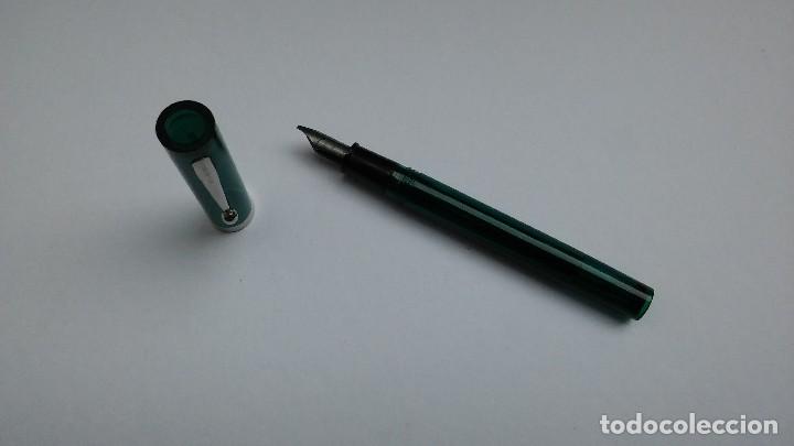 Plumas estilogr&aacute;ficas antiguas: Sheaffer Nononsense viewpoint green perspex - Foto 3