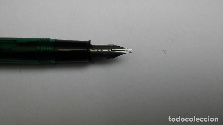 Plumas estilogr&aacute;ficas antiguas: Sheaffer Nononsense viewpoint green perspex - Foto 4