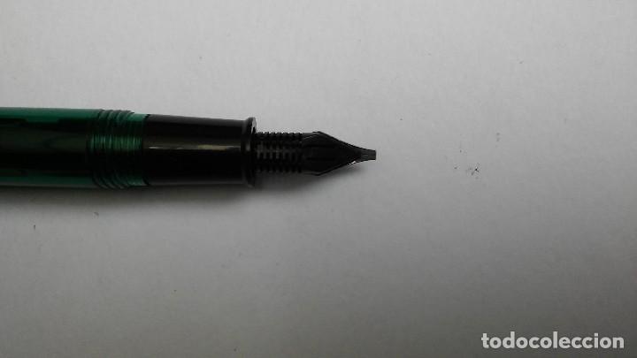 Plumas estilogr&aacute;ficas antiguas: Sheaffer Nononsense viewpoint green perspex - Foto 6
