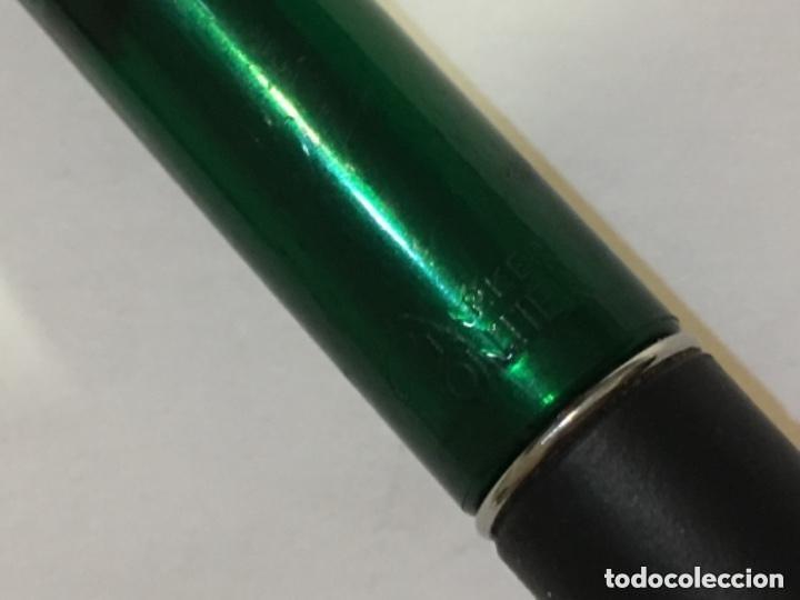 Plumas estilogr&aacute;ficas antiguas: PORTAMINAS PARKER FRONTIER EN VERDE - Foto 3