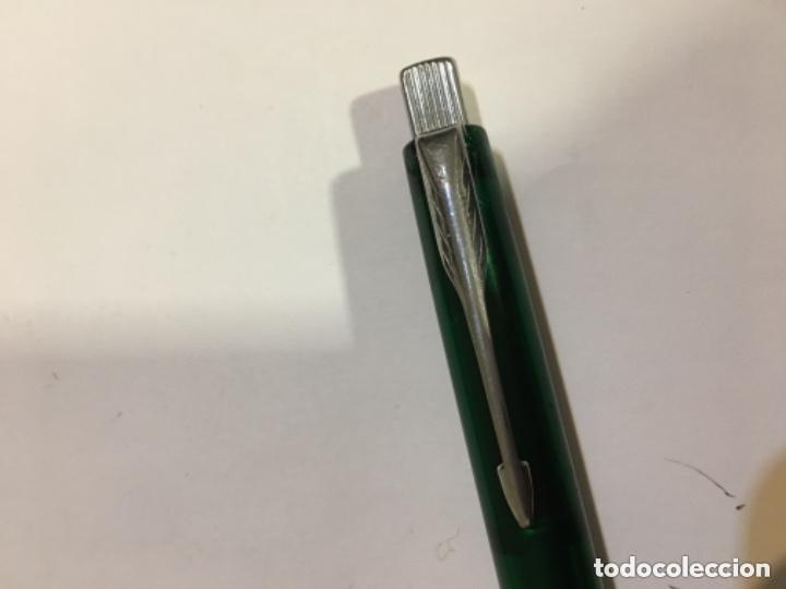 Plumas estilogr&aacute;ficas antiguas: PORTAMINAS PARKER FRONTIER EN VERDE - Foto 5