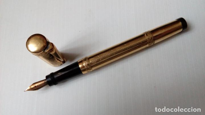 Plumas estilogr&aacute;ficas antiguas: Magic Pen. 18Kr. por Montegrappa.. - Foto 1