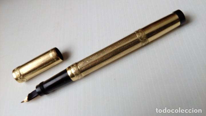 Plumas estilogr&aacute;ficas antiguas: Magic Pen. 18Kr. por Montegrappa.. - Foto 5