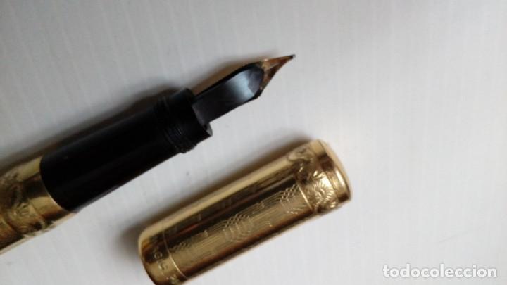 Plumas estilogr&aacute;ficas antiguas: Magic Pen. 18Kr. por Montegrappa.. - Foto 6