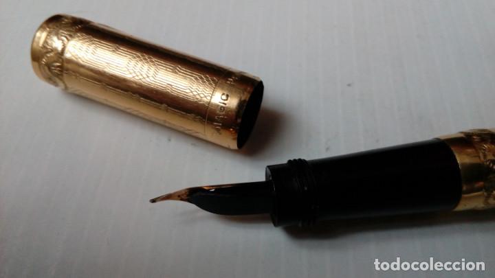 Plumas estilogr&aacute;ficas antiguas: Magic Pen. 18Kr. por Montegrappa.. - Foto 7