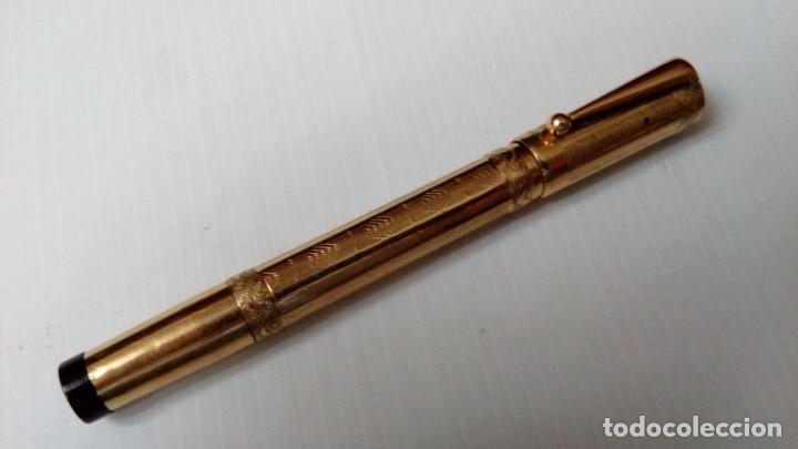 Plumas estilogr&aacute;ficas antiguas: Magic Pen. 18Kr. por Montegrappa.. - Foto 8