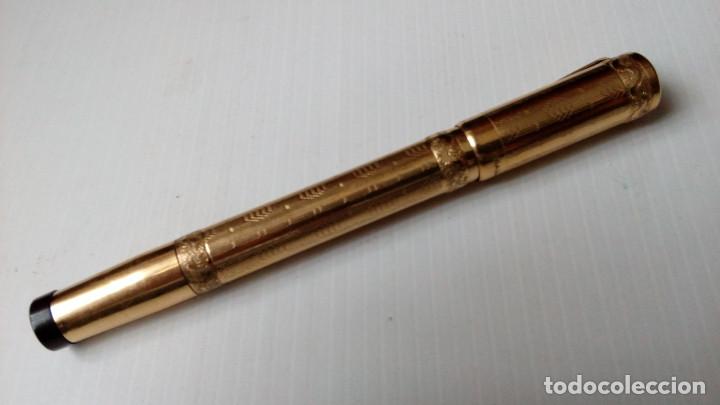Plumas estilogr&aacute;ficas antiguas: Magic Pen. 18Kr. por Montegrappa.. - Foto 12