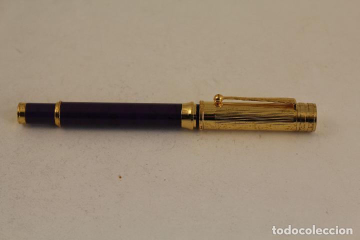 Plumas estilogr&aacute;ficas antiguas: pluma estilografica dorada - Foto 7