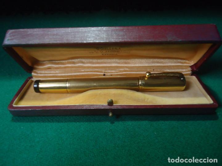 Plumas estilogr&aacute;ficas antiguas: Antigua Zenith Extra oro 750 y plumin oro 585 - Foto 1