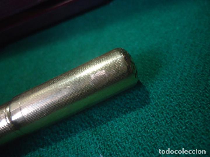 Plumas estilogr&aacute;ficas antiguas: Antigua Zenith Extra oro 750 y plumin oro 585 - Foto 3