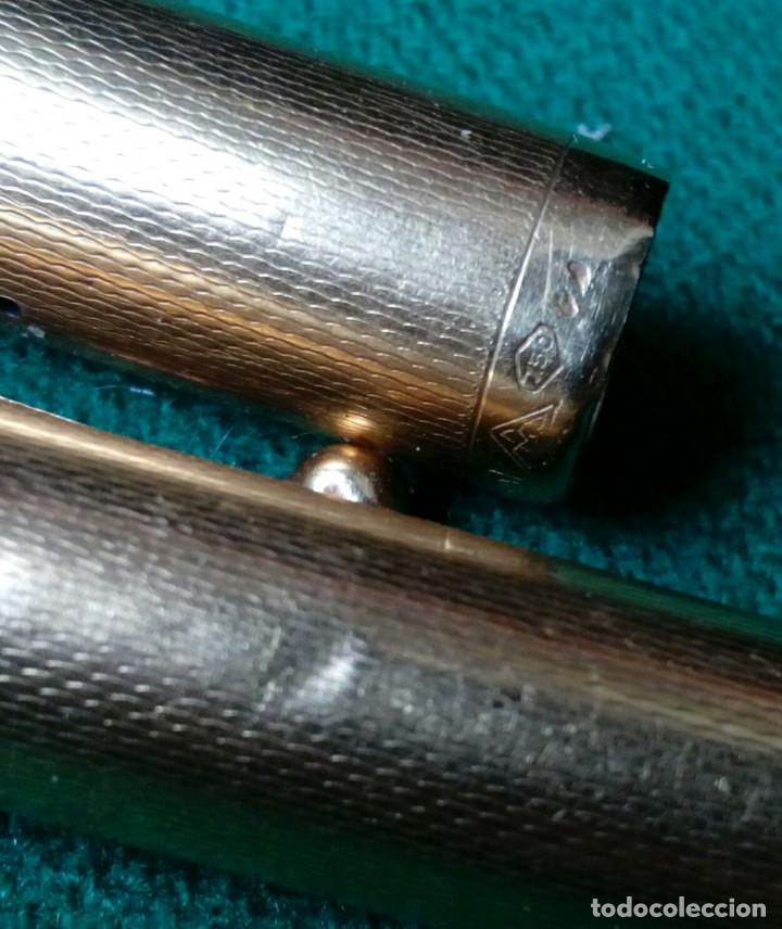 Plumas estilogr&aacute;ficas antiguas: Antigua Zenith Extra oro 750 y plumin oro 585 - Foto 19