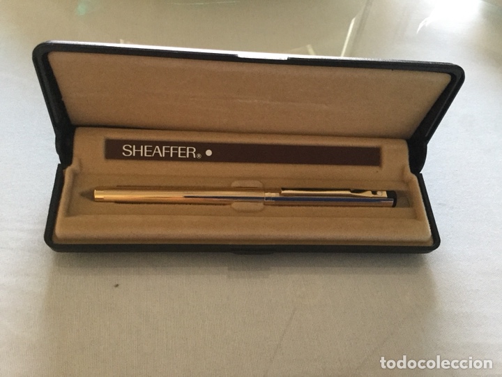 Plumas estilogr&aacute;ficas antiguas: Pluma Sheaffer de oro - Foto 1
