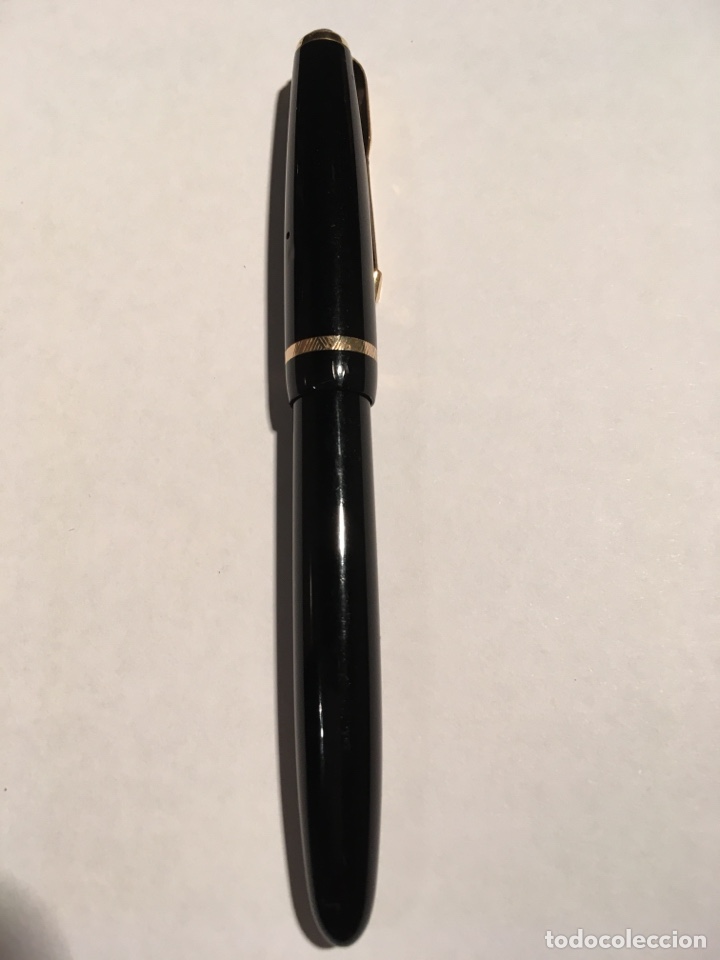 Plumas estilogr&aacute;ficas antiguas: PLUMA PARKER PLUMIN ORO 18 K - Foto 1