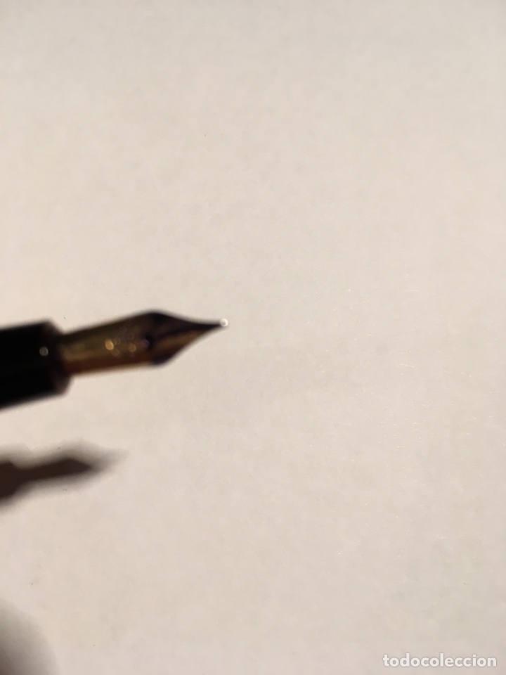 Plumas estilogr&aacute;ficas antiguas: PLUMA PARKER PLUMIN ORO 18 K - Foto 3