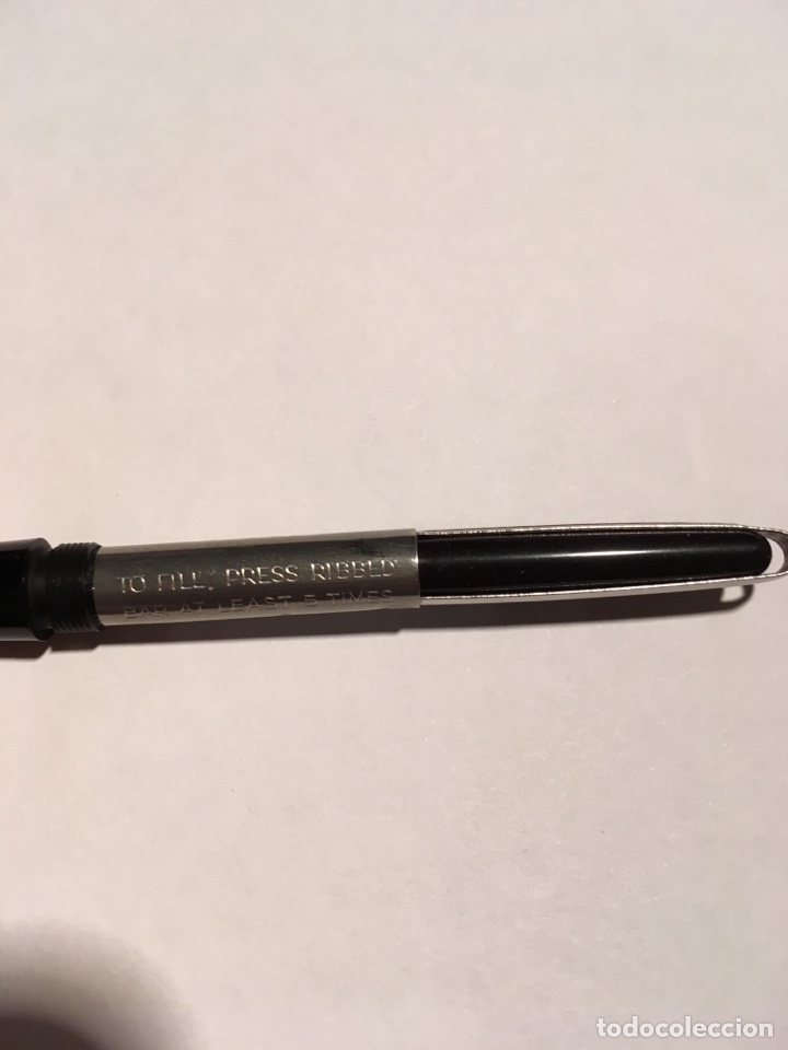 Plumas estilogr&aacute;ficas antiguas: PLUMA PARKER PLUMIN ORO 18 K - Foto 4