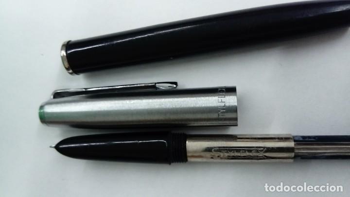 Plumas estilogr&aacute;ficas antiguas: Pluma estilogr&aacute;fica Stylflex 400 Junior - Foto 3