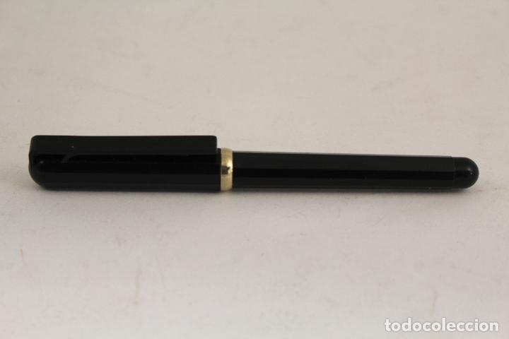 Plumas estilogr&aacute;ficas antiguas: pluma manuscrip medium england - Foto 1
