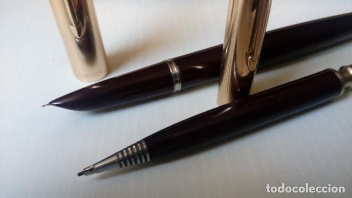 Plumas estilogr&aacute;ficas antiguas: Parker 51 pluma y lapiz - Foto 8