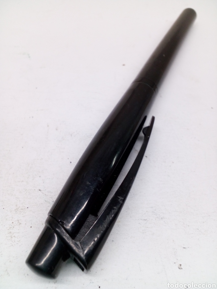 Plumas estilogr&aacute;ficas antiguas: Pluma lacado negro nueva - Foto 2